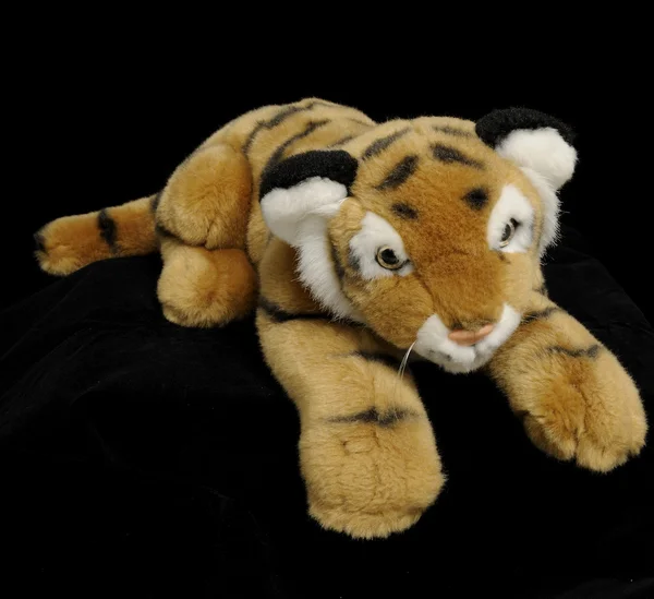 De zachte knuffel tijger — Stockfoto