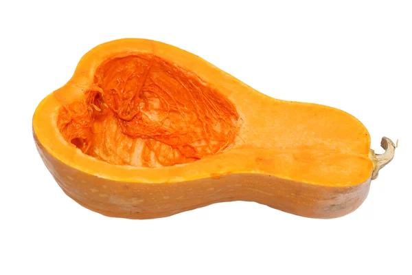 calabaza naranja aislada en el blanco