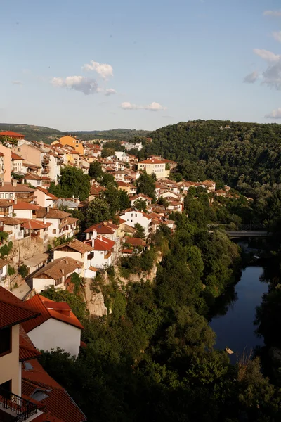 ヴェリコ ・ タルノヴォ、中世の町のブルガリア ロイヤリティフリーのストック写真