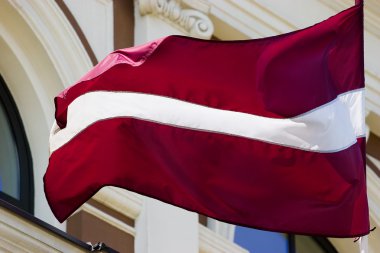 Latvian Flag clipart