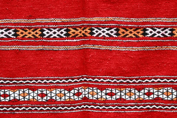 Cobertor artesanal com padrão de cor — Fotografia de Stock