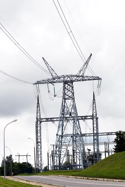 High Voltage Power Line — Stock Photo, Image