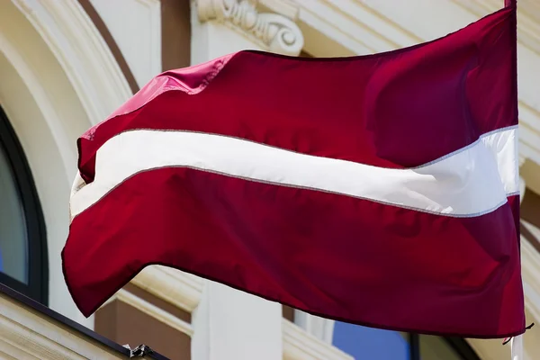 Latvian Flag — Stock Photo, Image