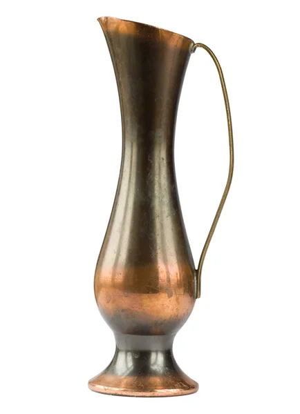 Vaso de cobre velho — Fotografia de Stock