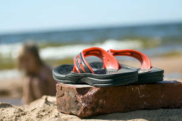 Zapatillas de playa —  Fotos de Stock