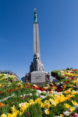 riga, Letonya'da Özgürlük Anıtı