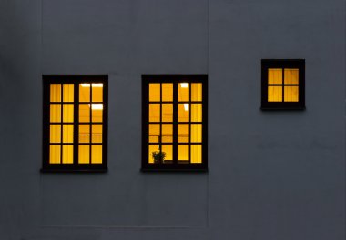 Two and a half windows clipart