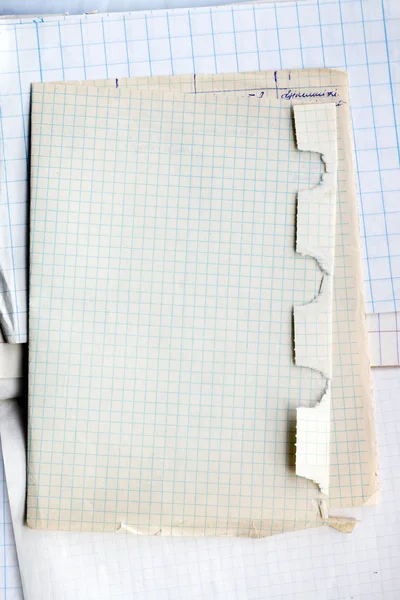 Eski çapraz çizgili kağıt — Stok fotoğraf