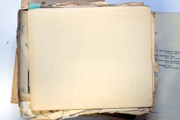 Documentos antigos — Fotografia de Stock