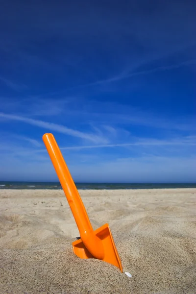 Strand spade — Stockfoto