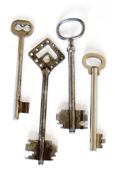 stock image Old fashioned skeleton keys
