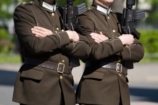 Guardas de honra — Fotografia de Stock