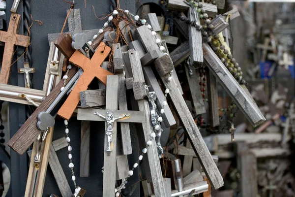 La Colina de las Cruces en Lituania —  Fotos de Stock