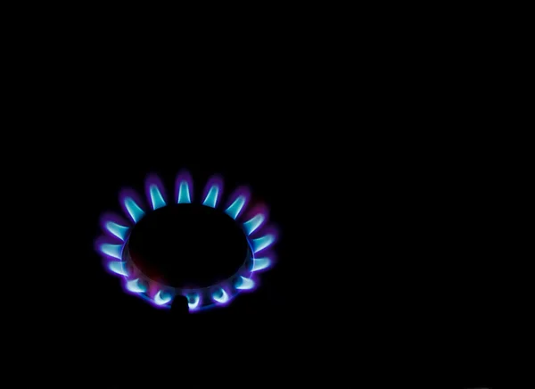 Gas flames — Stockfoto