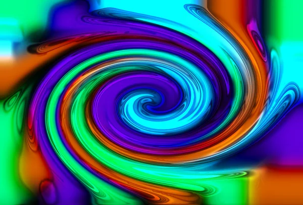 Абстрактний кольоровий вихровий фон — стокове фото