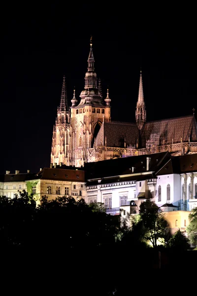 Prague in the night — Stock Photo, Image