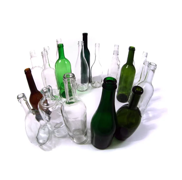 Bottiglie vuote — Foto Stock