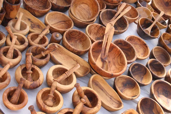 Dřevěné suvenýry — Stock fotografie