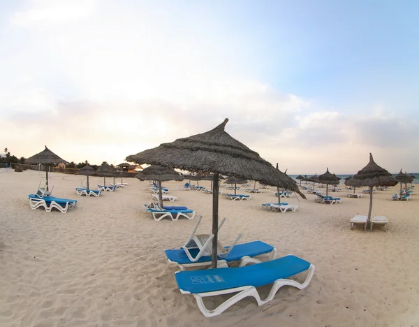 Пляж Туниса — стоковое фото