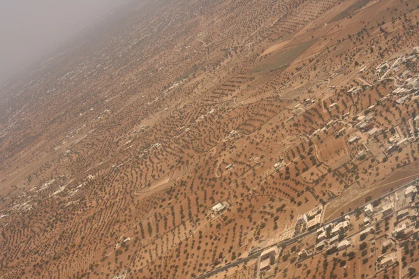 Tunisia from the sky — Stock Photo, Image