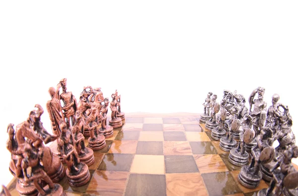 Шахматный набор — стоковое фото