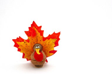 Tiny turkey decoration clipart