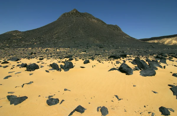 Чёрная пустыня — стоковое фото