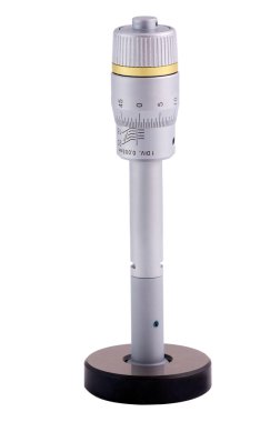 Micrometer with check ring clipart