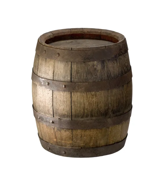 Old wood barrel — Stock Photo, Image