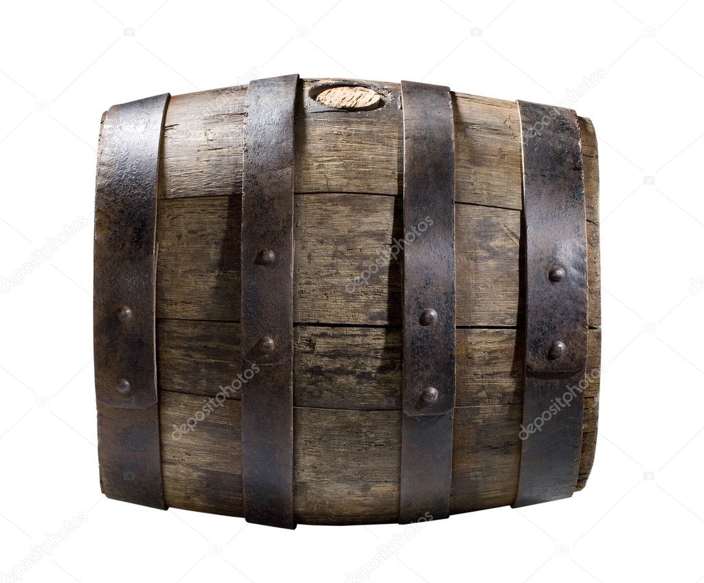 Ols wood barrel
