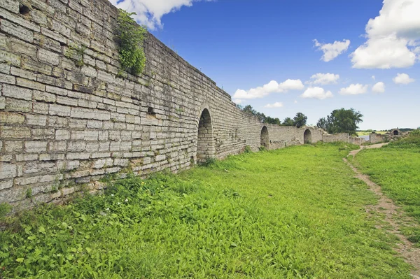 Fästning vägg — Stockfoto