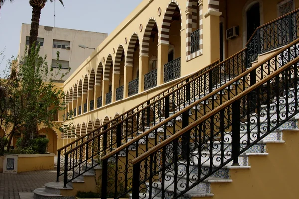 Османская техническая школа Триполи Либия Лицензионные Стоковые Изображения