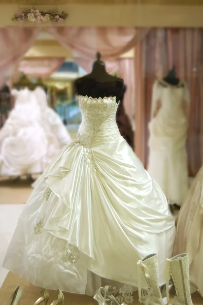 Esküvői boutique — Stock Fotó