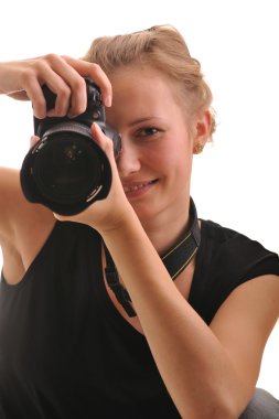 Kız fotoğrafçı