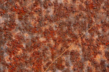 Corroded rusty texture of metal clipart