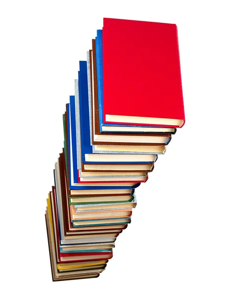 Yüksek kitap yığını — Stok fotoğraf