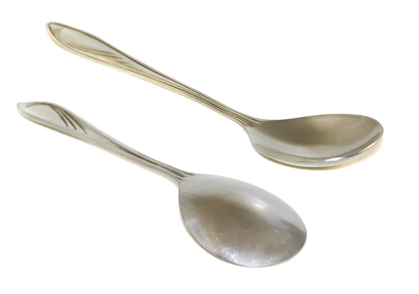 Stainless spoon — Stock Photo, Image