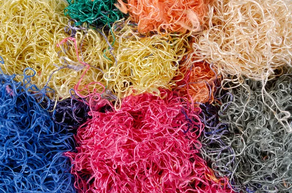 Silk threads background — Stock Photo, Image