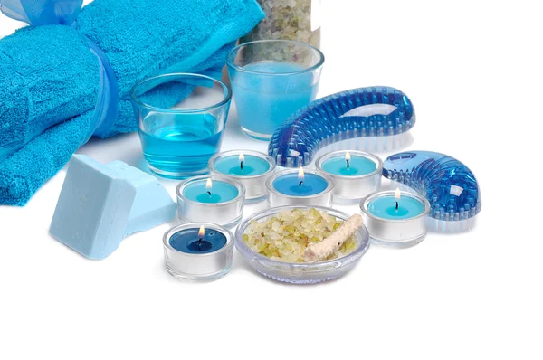 Blue spa — Stock Photo, Image