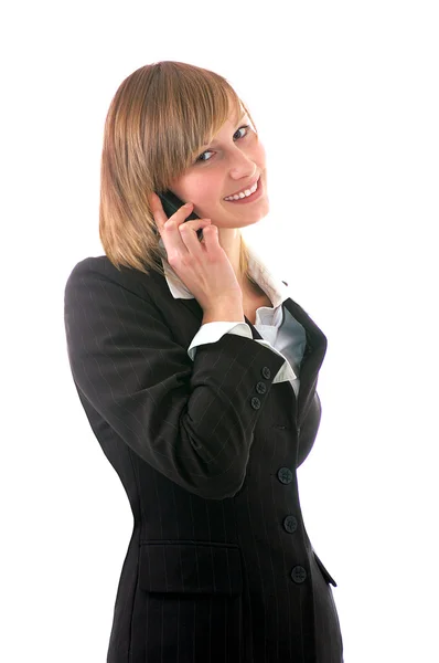 Young business girl — Stock Photo, Image