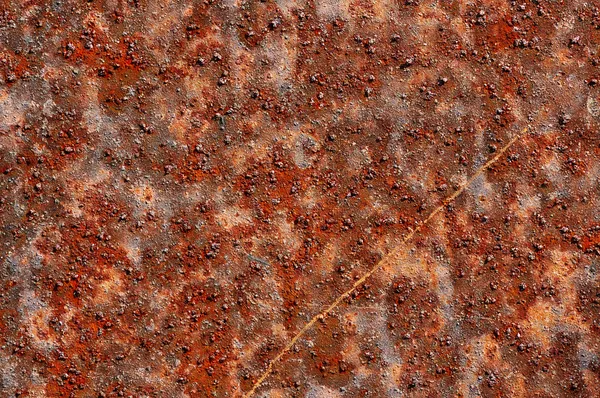 Textura oxidada corroída de metal —  Fotos de Stock