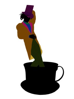 madhatter siluet çizimi