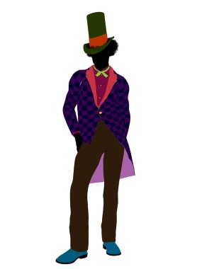 madhatter siluet çizimi