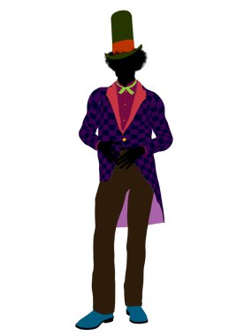 madhatter siluet çizimi