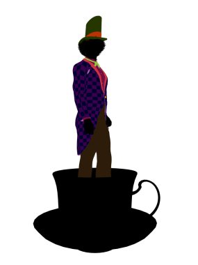 madhatter siluet çizimi