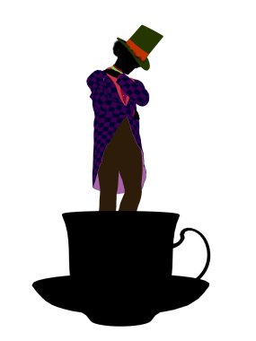madhatter siluet çizimi