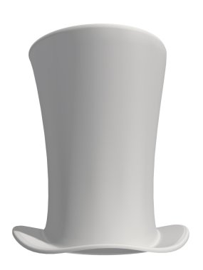 White Top Hat clipart