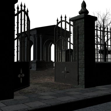 Spooky mezarlığı