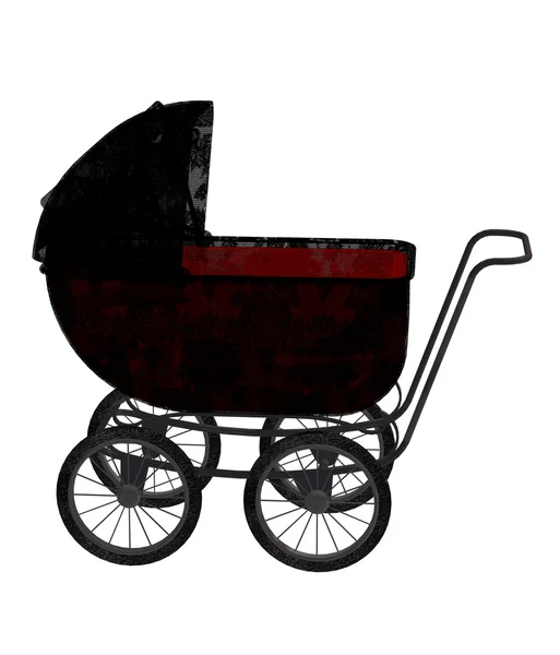 婴儿车 — 图库照片