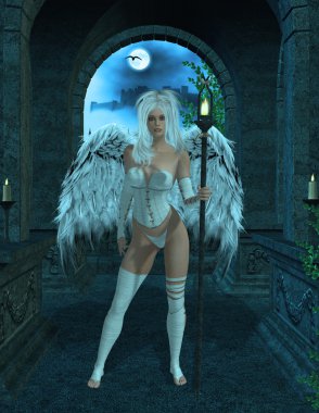 Angel Standing clipart